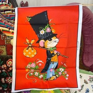 70s Wesco-Reltex Floral Mouse